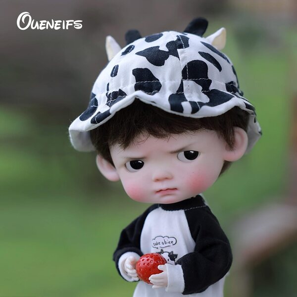 Oueneifs Niuniu 1/6 BJD Puppe – Komplettset mit zartem Ausdruck und beweglichen Gelenken