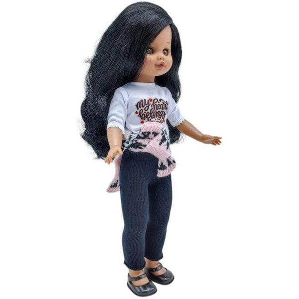 FOLK Originale Sintra Puppe 40 cm in Vinyl con Abbigliamento e Box Collezione Limitata