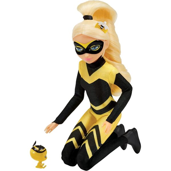 BANDAI Miraculous Queen Bee und Rena Rouge Puppe 26 cm mit Zubehör