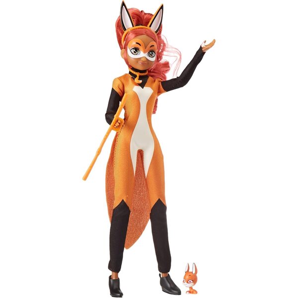 BANDAI Miraculous Queen Bee und Rena Rouge Puppe 26 cm mit Zubehör