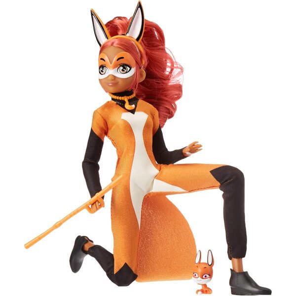 BANDAI Miraculous Queen Bee und Rena Rouge Puppe 26 cm mit Zubehör