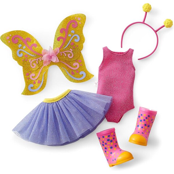 American Girl WellieWishers Kendall Kreativpuppe mit Glitzerkleidung, 36,8 cm