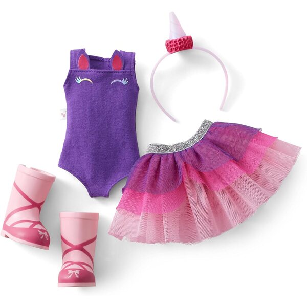 Emerson American Girl WellieWishers Puppe mit Einhornkostüm und Accessoires