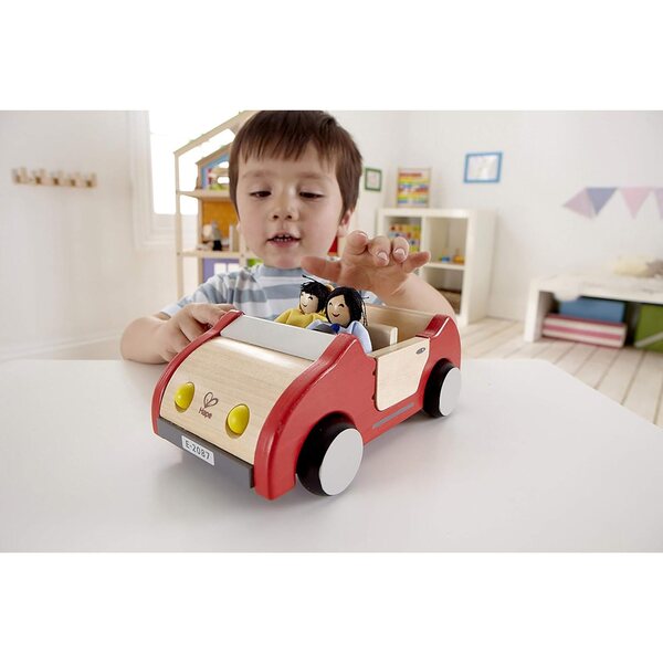 Hape Familienpuppen und Kinderzimmer aus Holz für Kinder ab 3 Jahren