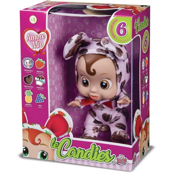 Grandi Giochi Amore Mio Candies, Duftpuppe in 6 verschiedenen Düften, 20 cm