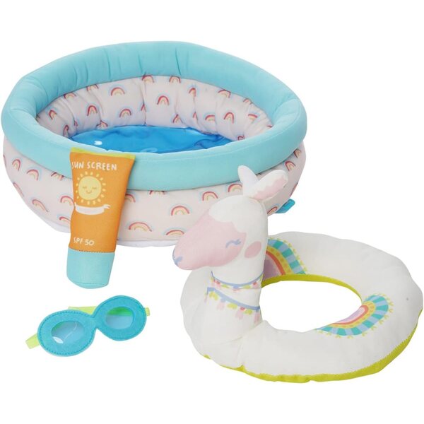 Manhattan Toy Stella Collection Poolparty 4-teiliges Set für 12-Zoll- und 15-Zoll-Puppen