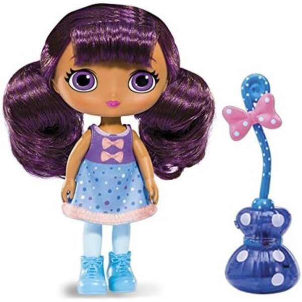 Little Charmers Lavender, 8-Zoll-Puppe mit leuchtendem Besen für magische Spiele