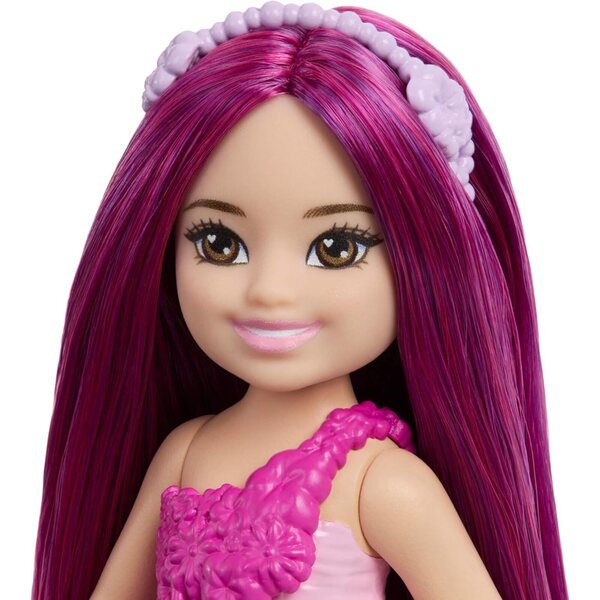 Barbie Chelsea Fantasie Puppe mit 10 Überraschungen: Modeaccessoires und magische Welt