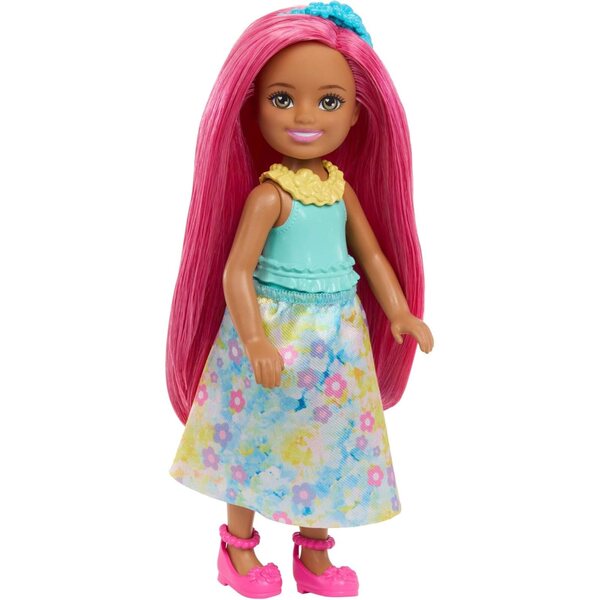 Barbie Chelsea Fantasie Puppe mit 10 Überraschungen: Modeaccessoires und magische Welt