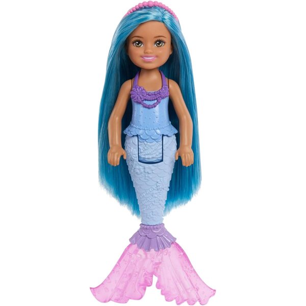Barbie Chelsea Fantasie Puppe mit 10 Überraschungen: Modeaccessoires und magische Welt