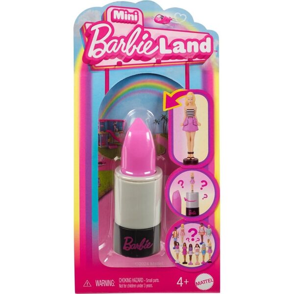 Mini BarbieLand Fashionista Micro Dollskoffer 10 Mini-Puppen 1,5 Zoll