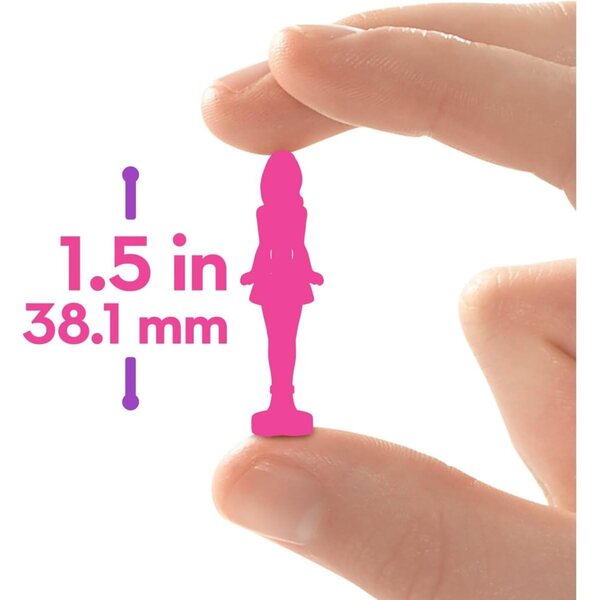 Mini BarbieLand Fashionista Micro Bambolekoffer 10 Mini-Bambole 1,5 pollici