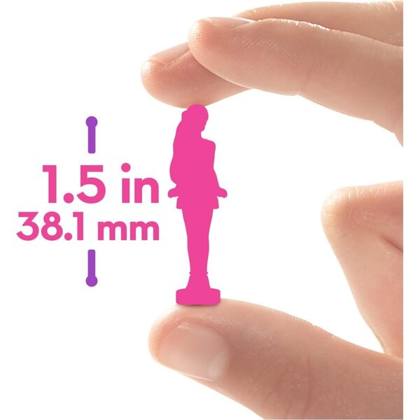 Mattel Mini BarbieLand Color Reveal Micro – Set mit 10 Mini-Überraschungspuppen