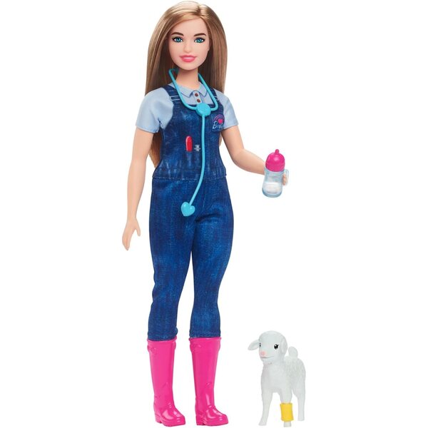 Barbie Careers Deluxe-Set: Popstar, Tierarzt und Astronaut für Mädchen ab 3 Jahren