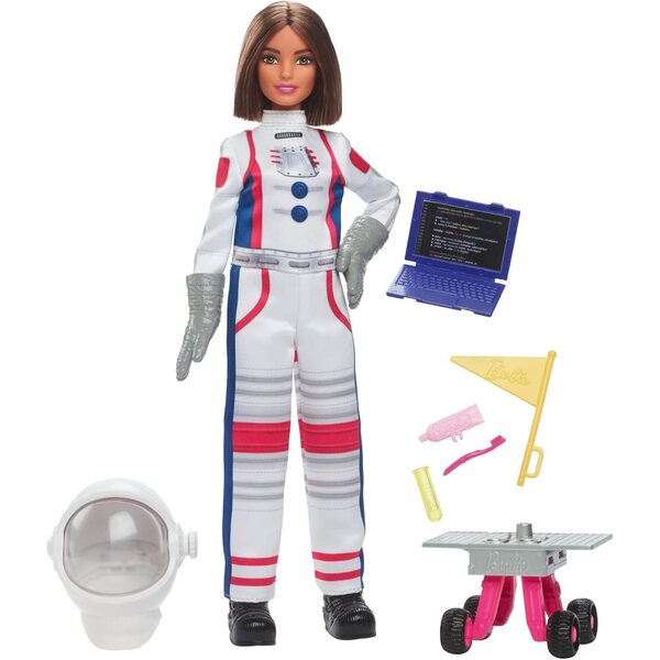 Barbie Careers Deluxe-Set: Popstar, Tierarzt und Astronaut für Mädchen ab 3 Jahren