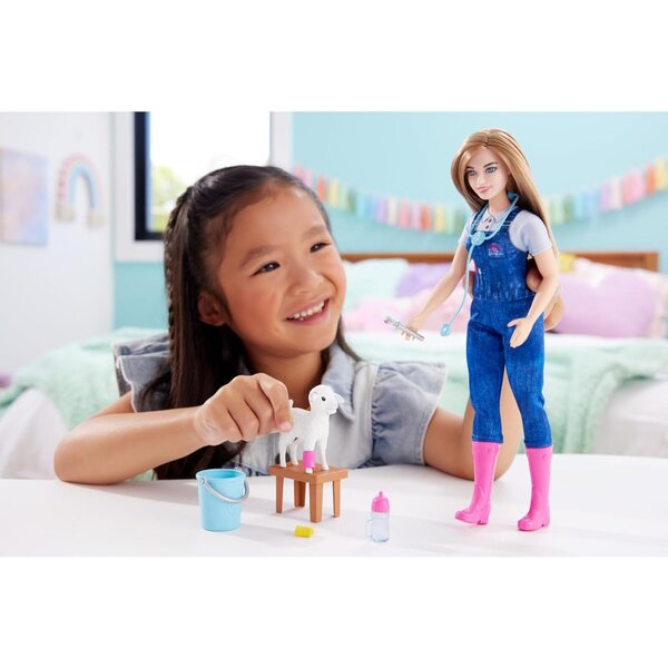 Barbie Careers Deluxe-Set: Popstar, Tierarzt und Astronaut für Mädchen ab 3 Jahren