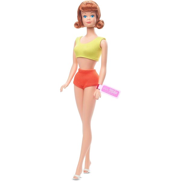Barbie Signature Midge 60th Anniversary Poupée Vintage Strandkostüm