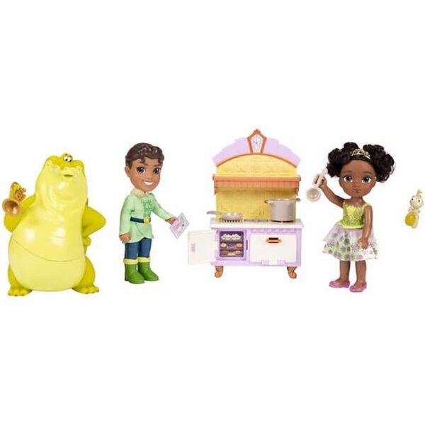Disney Die Prinzessin und der Frosch Deluxe-Spielset mit Küche und Charakteren