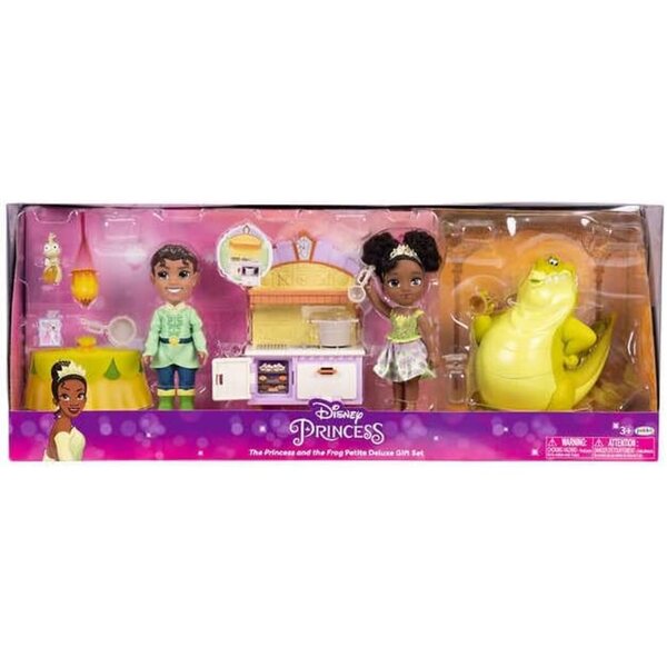 Disney Die Prinzessin und der Frosch Deluxe-Spielset mit Küche und Charakteren