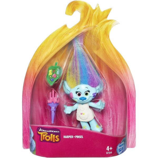 Hasbro Trollstadt: Sammeltrolls – Sammelpuppen mit Zubehör und weichem Haar