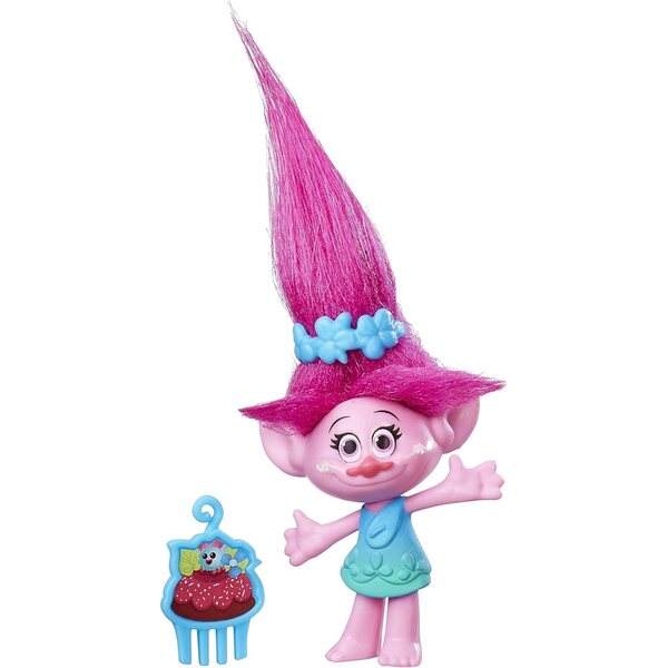 Hasbro Trollstadt: Sammeltrolls – Sammelpuppen mit Zubehör und weichem Haar