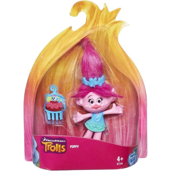 Hasbro Trollstadt: Sammeltrolls – Sammelpuppen mit Zubehör und weichem Haar