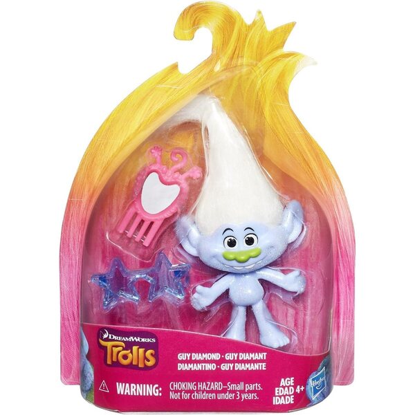 Hasbro Trollstadt: Sammeltrolls – Sammelpuppen mit Zubehör und weichem Haar