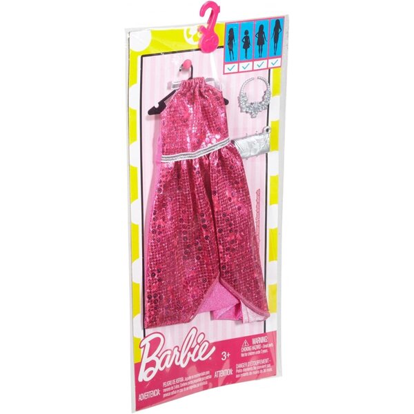 Mattel Barbie Complete Fashion Pack - Abiti e Accessori Glamour per Barbie