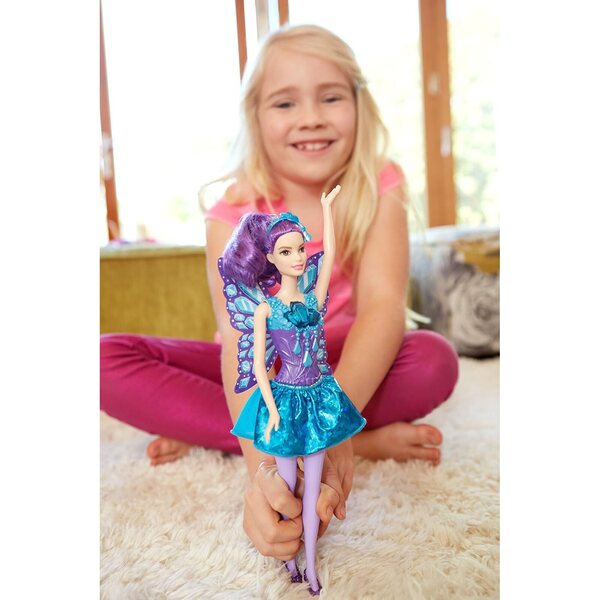 Barbie-Fee mit Flügeln und verzierten Juwelen – Enchanted Sweets Mattel Doll