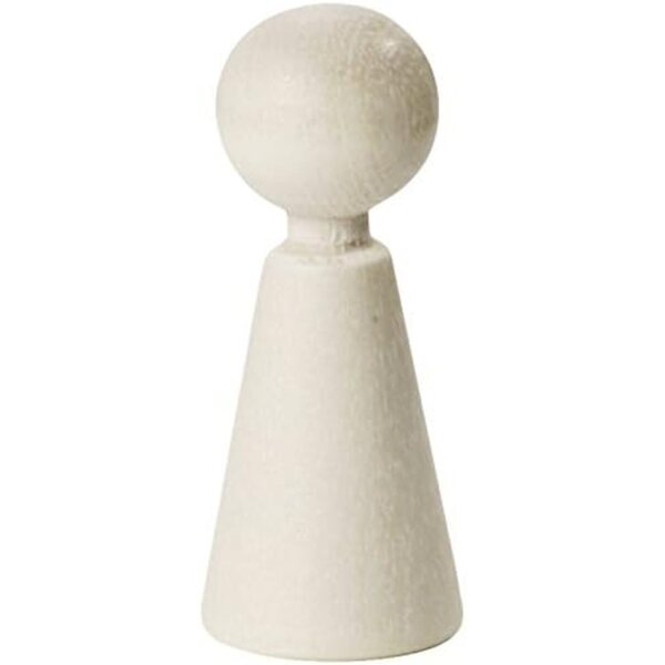 Corpo a cono Knorr Prandell 60 mm, 3 pezzi, coni di legno 7 cm per realizzare bambole
