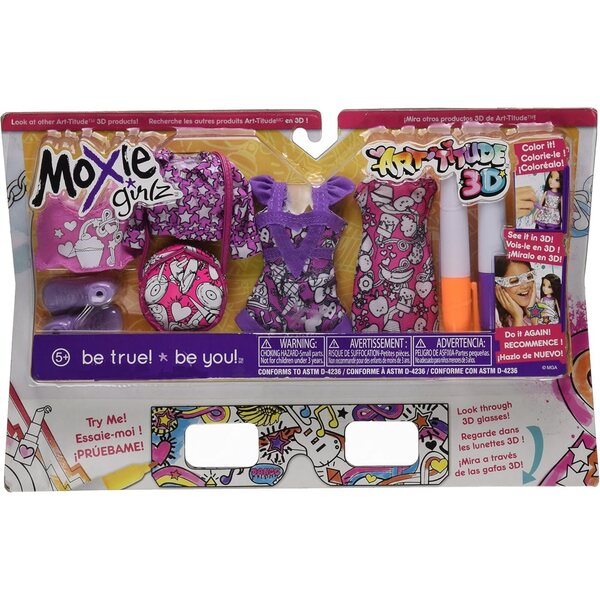 Moxie Artitude Fashion: set creativo per moda e personalizzazione