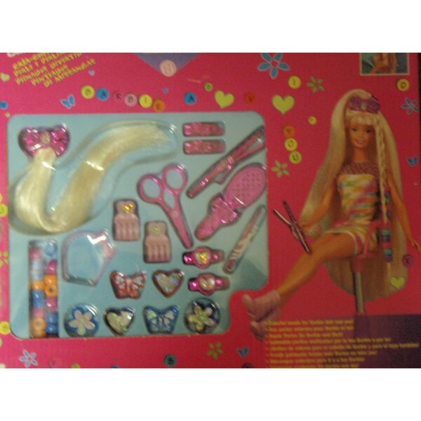 Barbie Super Frisuren divertimento Sets con Perline Colorate - Accessori Moda Bambini