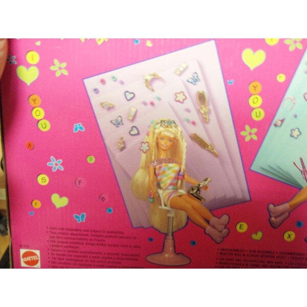 Barbie Super Frisuren divertimento Sets con Perline Colorate - Accessori Moda Bambini