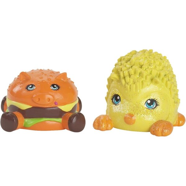 Polly Pocket Cutants Goodie World Pigwich & Hedge Fry 2 Колекционерски герои