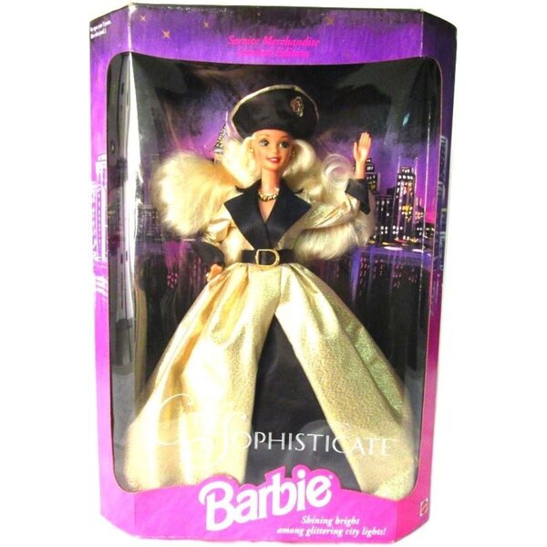 Barbie City Sophisticate Limited Edition 1994 mit eleganter Kleidung und Accessoires