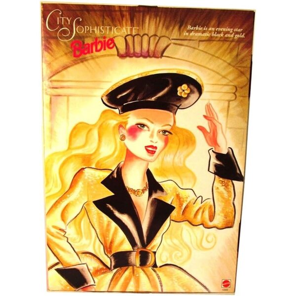 Barbie City Sophisticate Limited Edition 1994 mit eleganter Kleidung und Accessoires