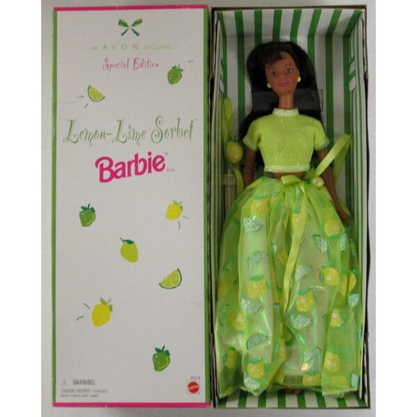 Barbie Avon Lemon-Lime Sorbet African American Special Edition