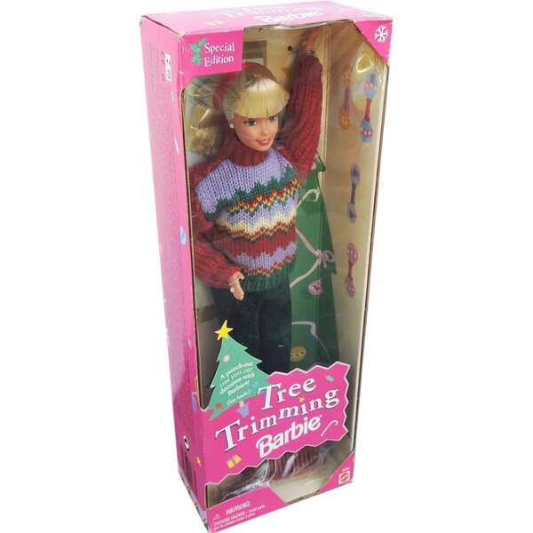 Barbie Tree Trimming Special Edition 1998 mit exklusiven Weihnachtsaccessoires