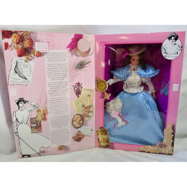 Barbie The Great Era Collection 1993 – Collectors Edition mit historischem blauen Kleid