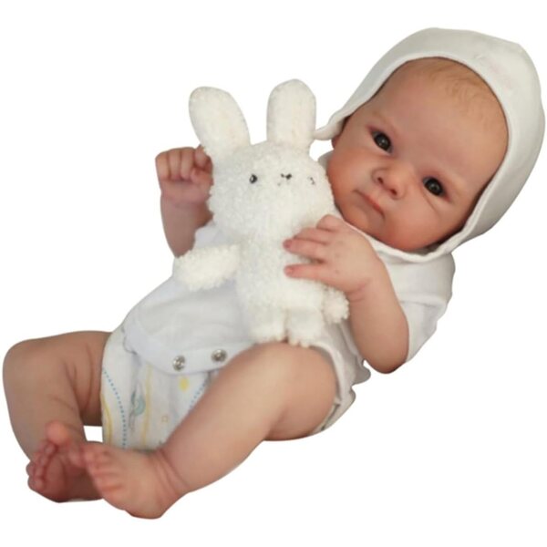 Lonian Reborn Baby Pupa 17 Pollici Neonato Realistico con Accessori e Corpo Morbido