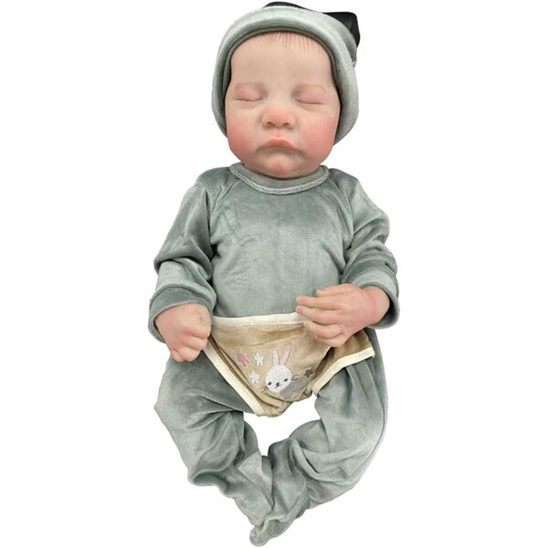 Lonian Reborn Bambole Junge 17 Zoll - Bambola Realistica con Corpo in Vinile e Cotone