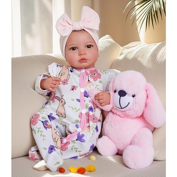 Lonian Reborn Baby Dolls: Bambola Realistica in Vinile 50 cm con Accessori Completi