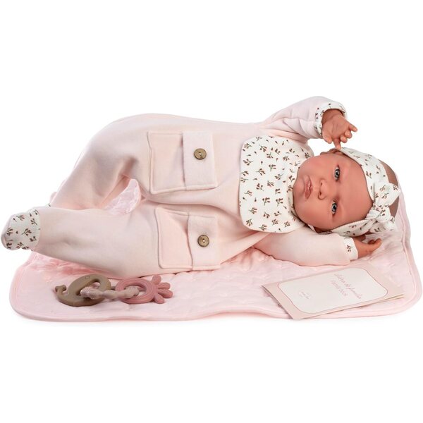 Antonio Juan Mi First Reborn Berta: Poupée réaliste mit Rembourrée-Hülle und Zubehör