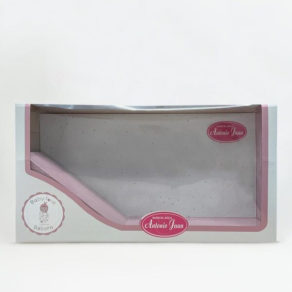 Antonio Juan Reborn Baby Love: Realistische Puppe mit zartrosa Stoffaccessoires