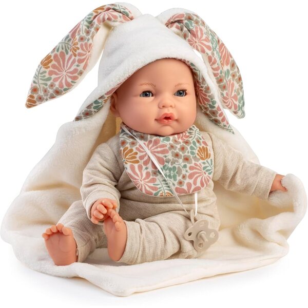 Bimba Orejitas Antonio Juan – 37 cm große Puppe mit weichem Körper und Weinmechanismus
