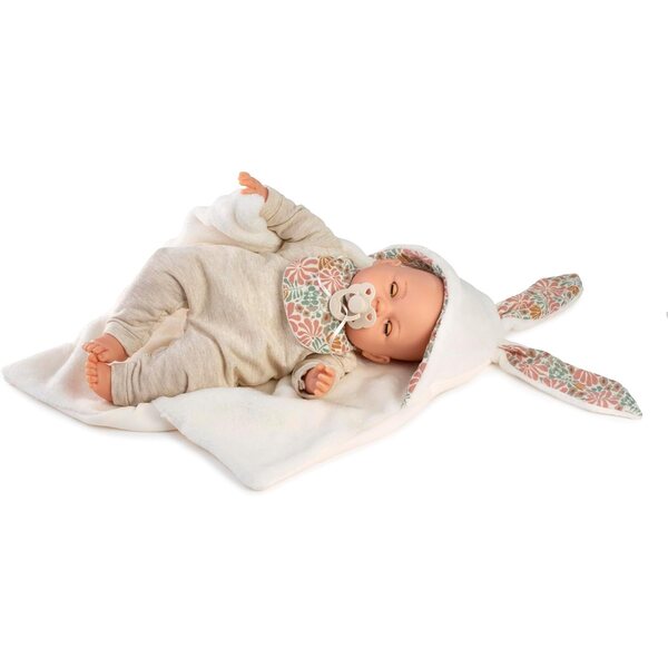Bimba Orejitas Antonio Juan – 37 cm große Puppe mit weichem Körper und Weinmechanismus