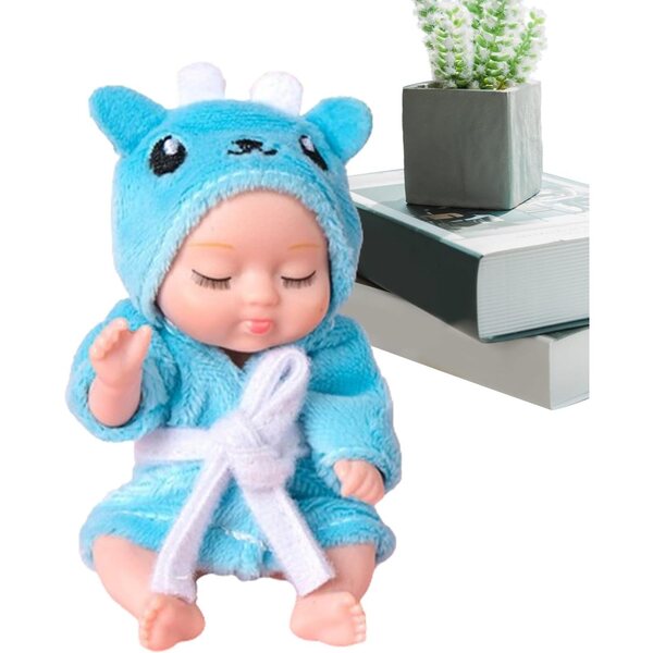 Realistische Puppe für Kinder mit beweglichen Gliedmaßen, weich und klein, ab 3 Jahren