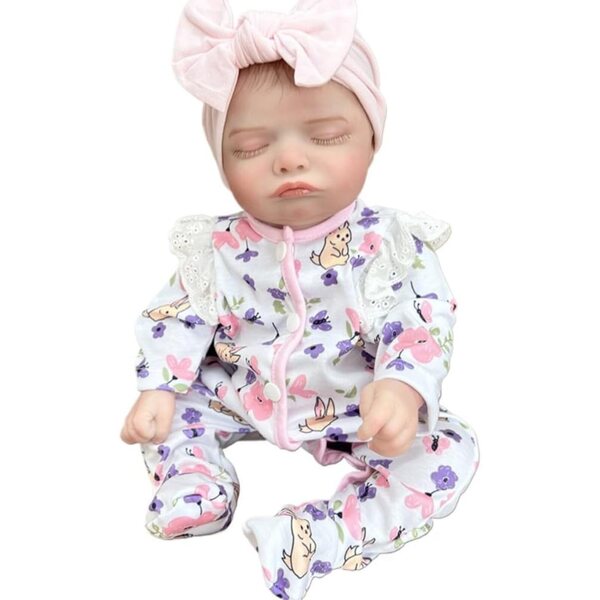 Lonian Pupa Reborn Bambola Neonato Realistica 50cm Corpo Morbido Bambina 3+