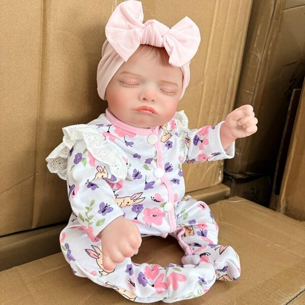 Lonian Pupa Reborn Bambola Neonato Realistica 50cm Corpo Morbido Bambina 3+