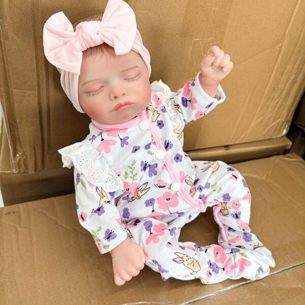 Lonian Pupa Reborn Bambola Neonato Realistica 50cm Corpo Morbido Bambina 3+